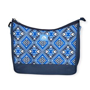 Igloo Multicolor Blue Small Insulated Tote Adjustable Strap 12" x 10" x 6" NWOT